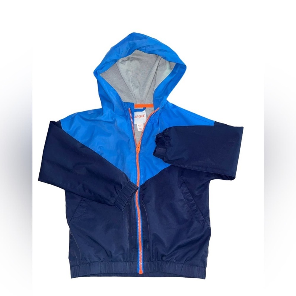 Cat & Jack Boys Lightweight Lined Jacket with Hood Size XS 4/5 - Picture 1 of 5